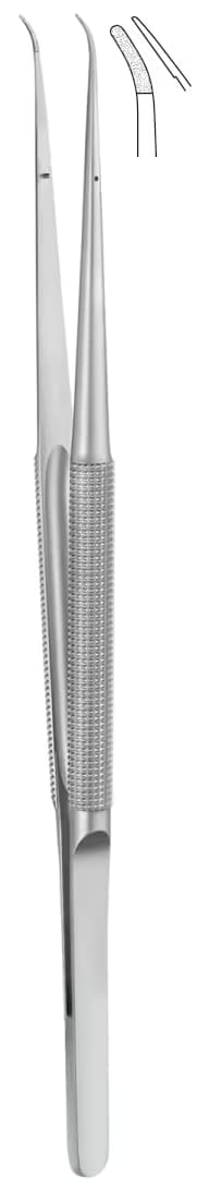 TC PENSET MİKRO YUVARLAK SAP PLATFORM TİP 18CM 6X0,7mm EĞRİ