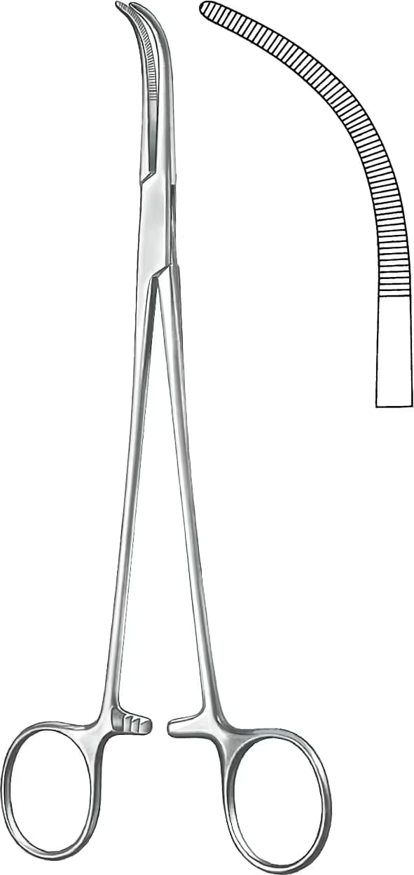 DİSEKSİYON KLEMP OVERHOLT-GEISSENDORF FIG.6 21CM