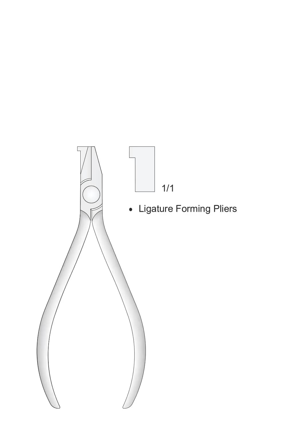 Ligatür Şekillendirme Pensesi 130Mm