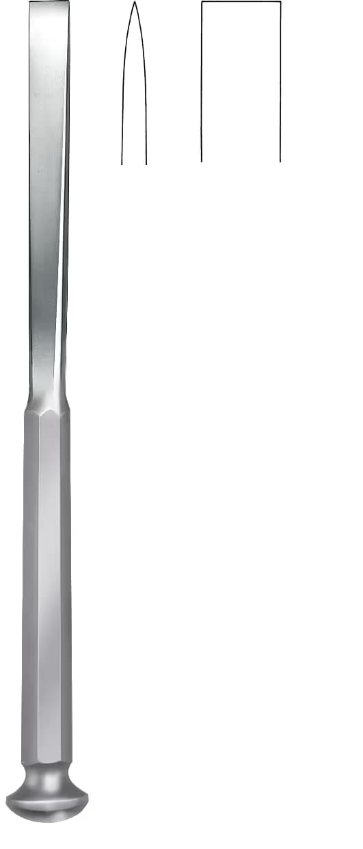 STILLE OSTEOTOM 20,5CM 10MM