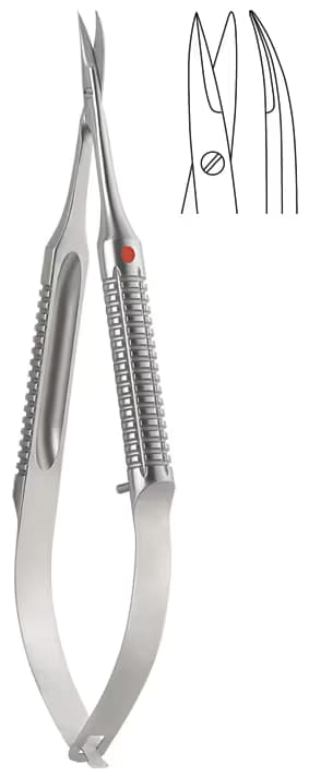 MIKRO MAKAS YUVARLAK SAP 12CM K/S EĞRİ