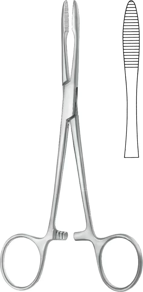 HEMOSTATIK KLEMP PEAN 16,5CM