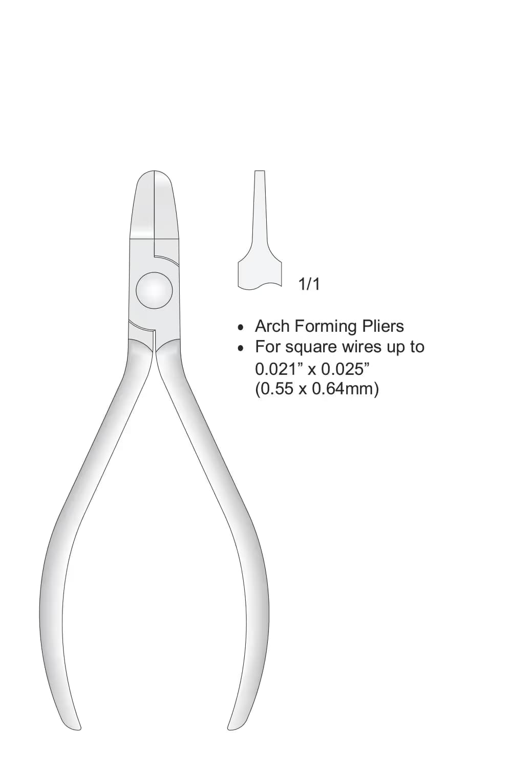 Açılı Tweed Pensesi 130Mm