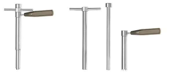 KEMİK GREFTİ ÇIKARICI 17MM 24.5CM KOMPLE