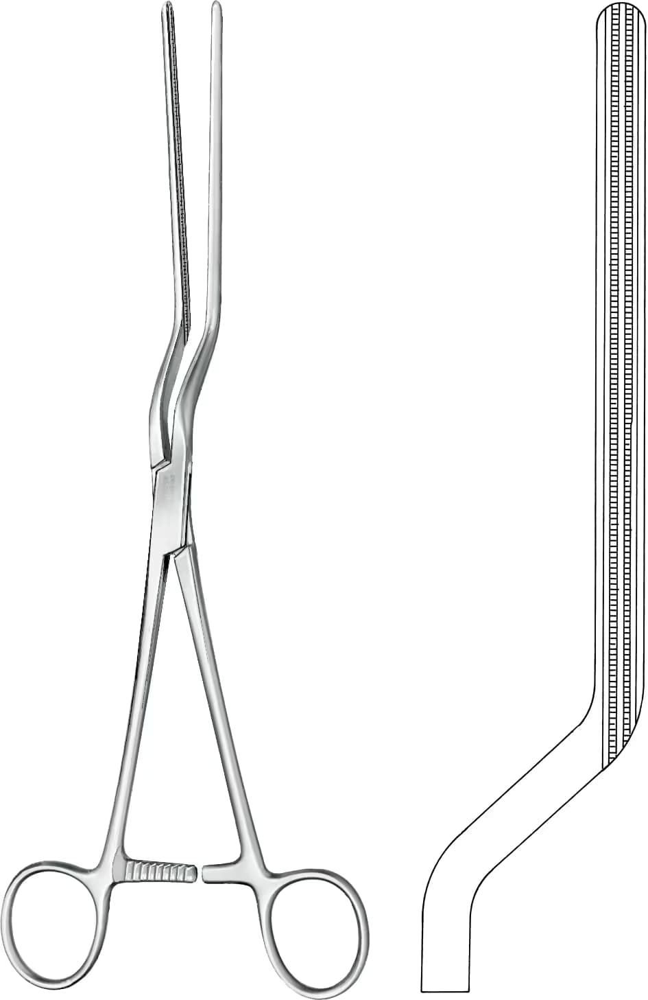 SIGMOID ANASTOMOZ KLEMPİ BRUNNER 24,5CM