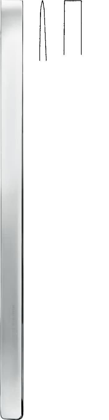 LAMBOTTE OSTEOTOM 24,5CM 4MM