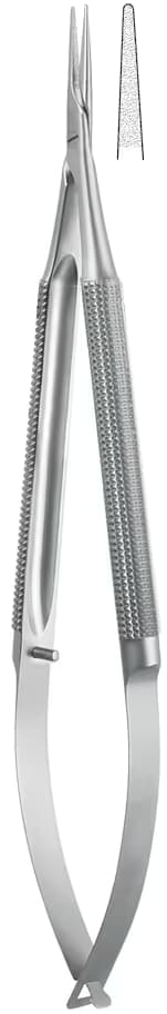 Portegü Mikro kilitsiz yuvarlak sap 0,80mm 23cm düz elmas püskürtme