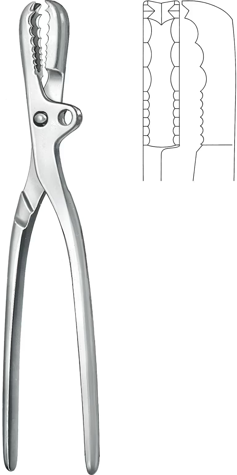 KEMİK KLEMPİ FARABEUF 26cm 11mm