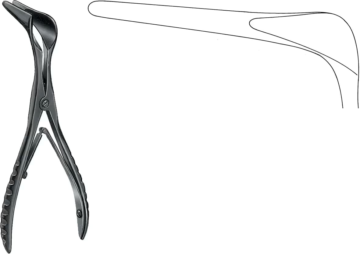 burun spekulumu cottle 14cm 75mm