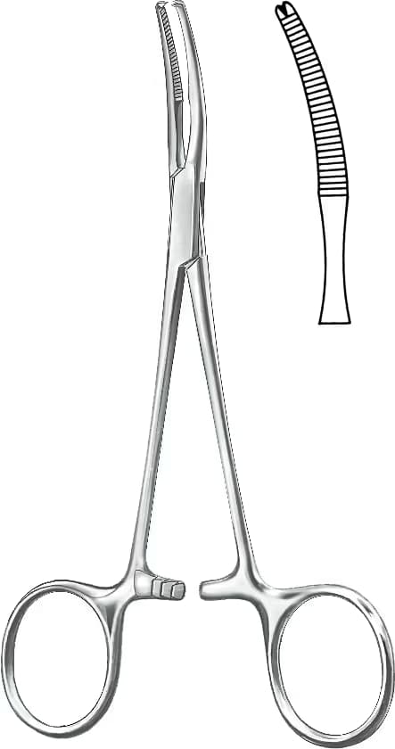 PERİTON KLEMP BABY MIKULICZ 1X2 DISLI 14CM