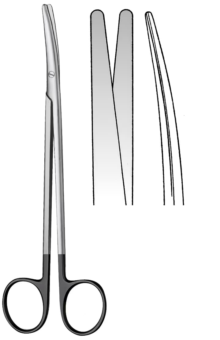 TC SUPERCUT MAKAS METZENBAUM 20cm EĞRİ