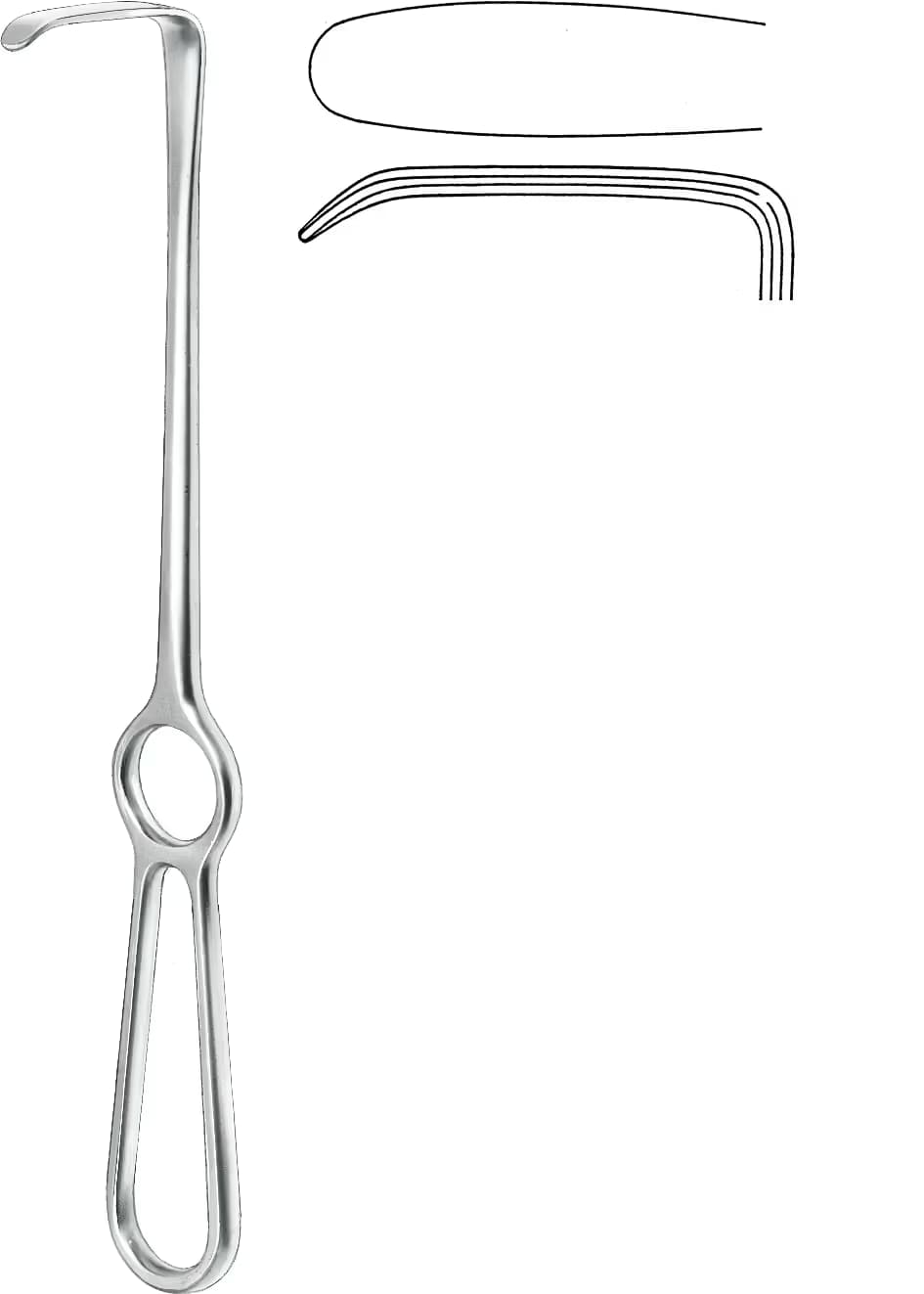 EKARTOR LANGENBECK 22CM 40X11MM