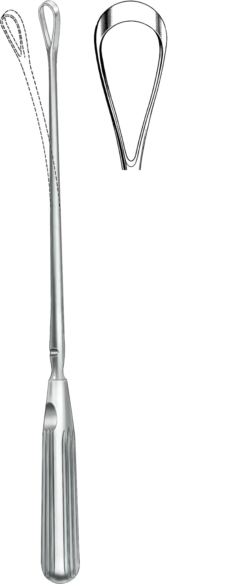 UTERIN KÜRET SIMS 25,5CM 20MM KÜNT