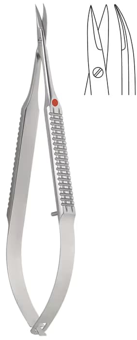 MIKRO MAKAS DUZ SAP 12CM S/S EĞRİ