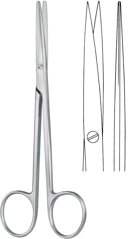 MAKAS METZENBAUM 14,5CM DÜZ S/S