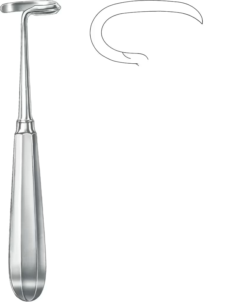 RASPARATOR DOYEN 17,5CM SOL EĞRİ . ÇOCUK