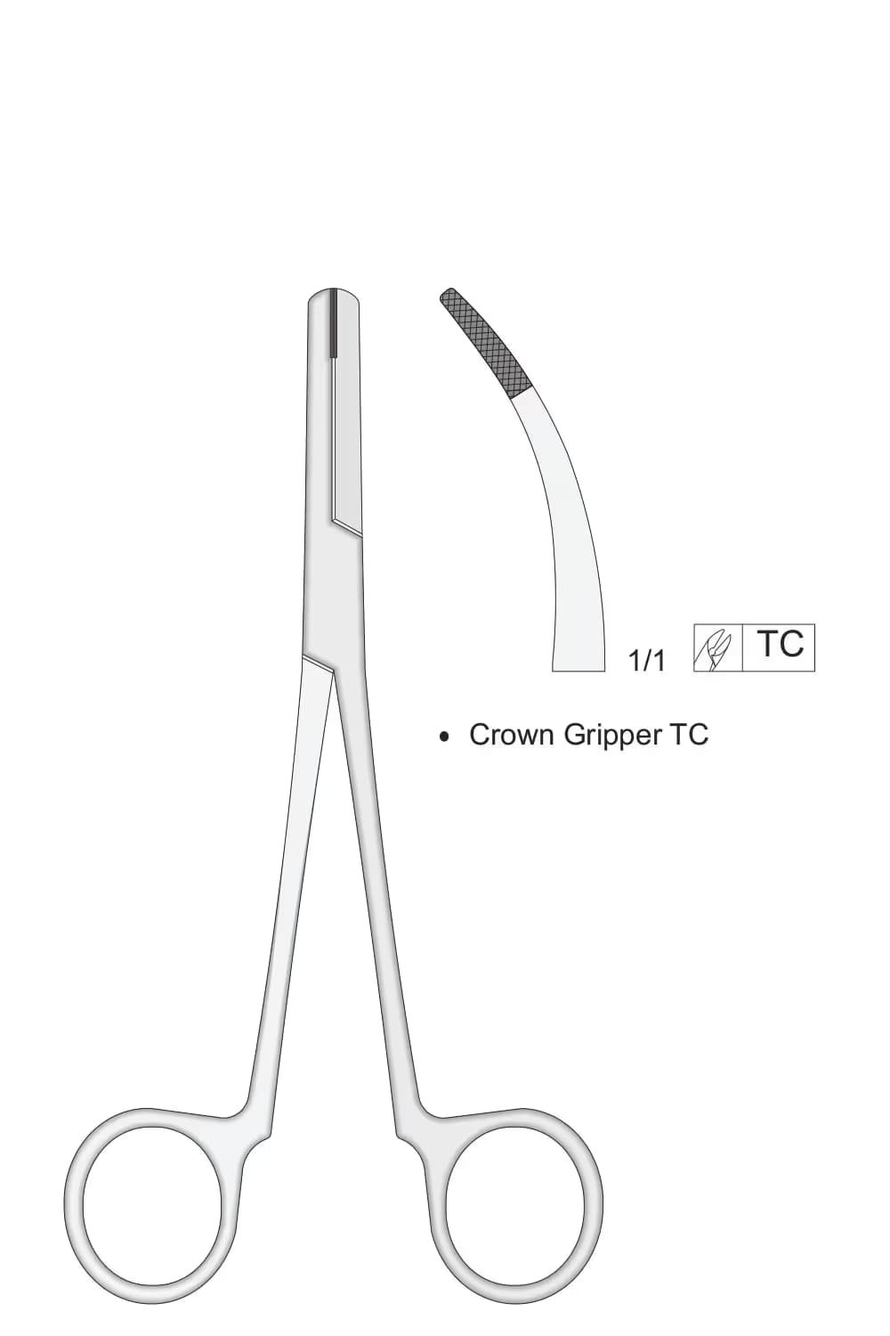 Tc Kaplama Tutucu 160Mm