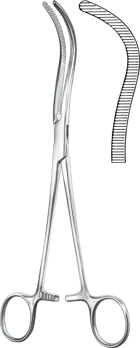BÖBREK KLEMPİ PEAN 19,5CM