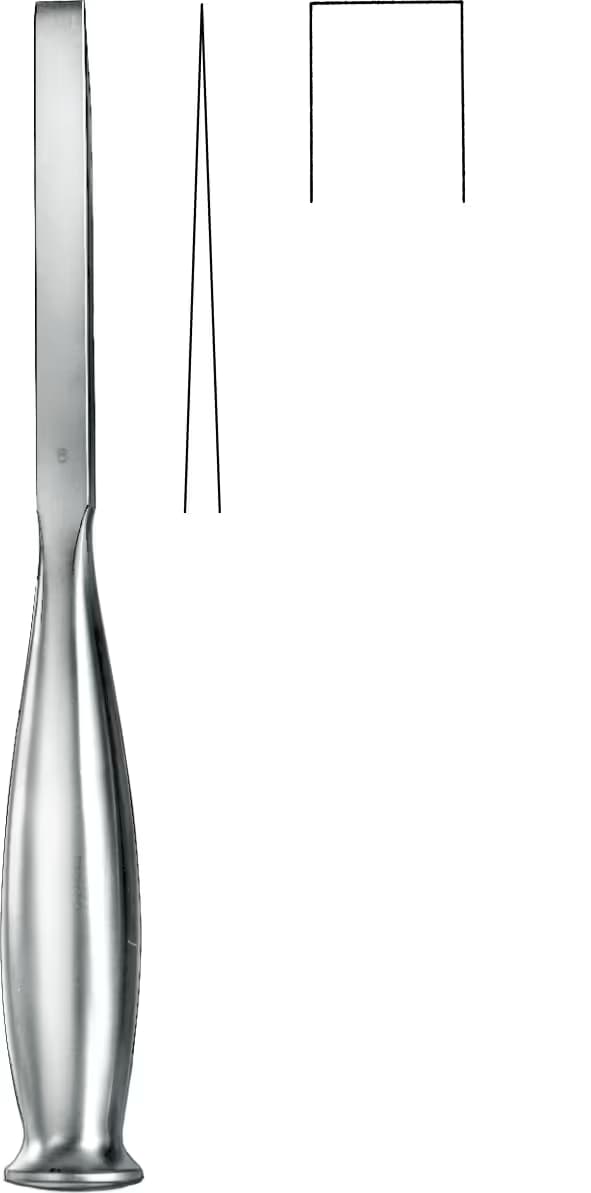 OSTEOTOM SMITH PETERSEN DÜZ 20,5cm 13mm