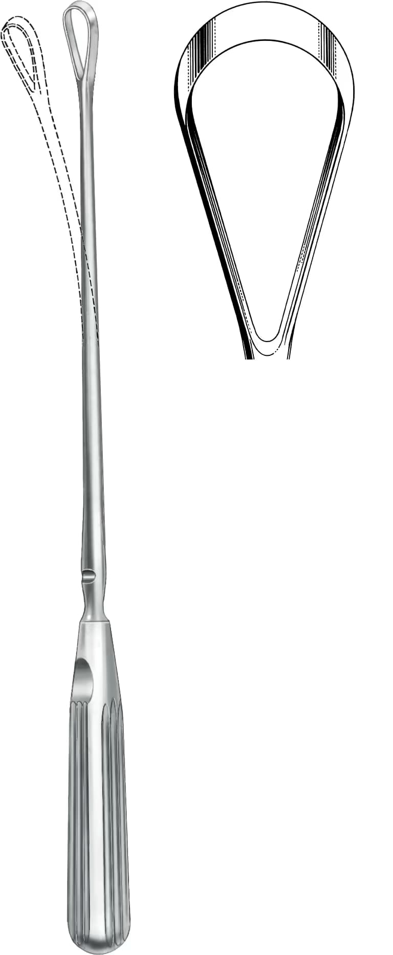 UTERIN KÜRET SIMS 25,5CM 30MM KÜNT