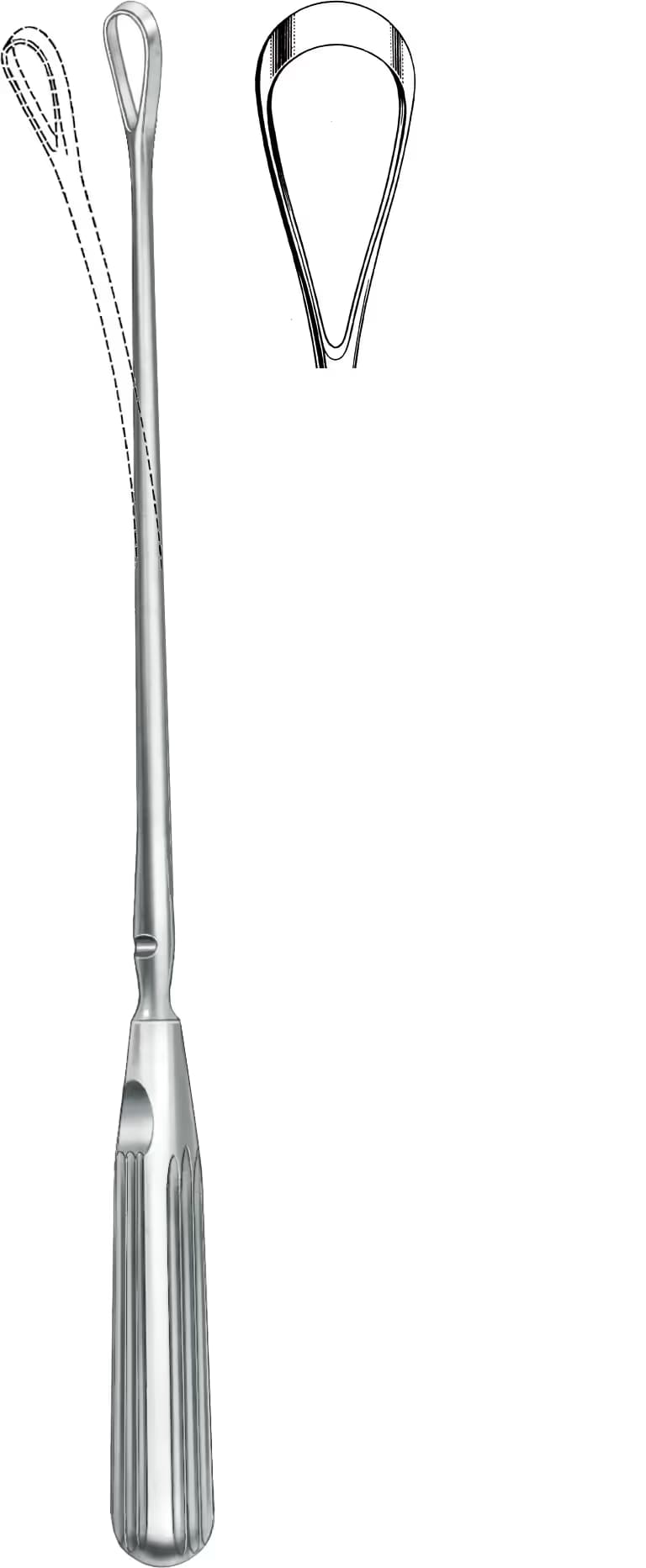 UTERIN KÜRET SIMS 25,5CM 16MM KÜNT