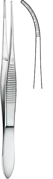 PENSET HASSAS 10CM DİŞSİZ EĞRİ