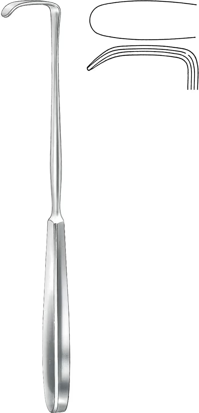 EKARTOR LANGENBECK 22CM 30X11MM