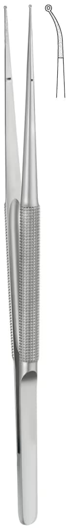 TC PENSET MİKRO YUVARLAK SAP 23CM 1x0,5mm EĞRİ