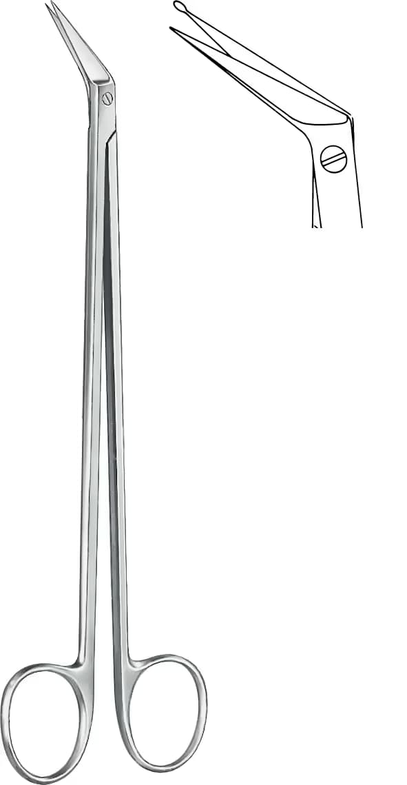MAKAS POTTS-SMİTH 19 CM EĞRİ 25DERECE