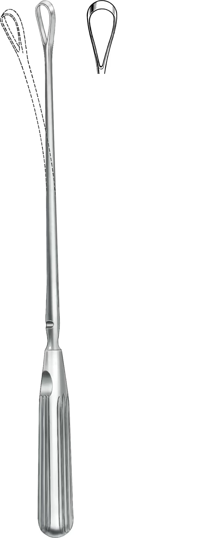 UTERIN KÜRET SIMS 25,5CM 9MM KÜNT