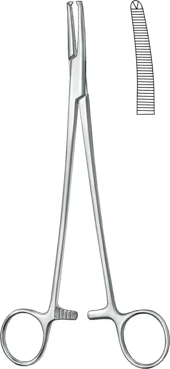 PERİTON KLEMP FAURE 1X2 DISLI 21CM