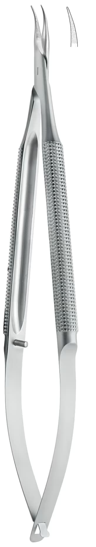 TC Portegü Mikro kilitsiz yuvarlak sap 0,30mm 15cm EĞRİ