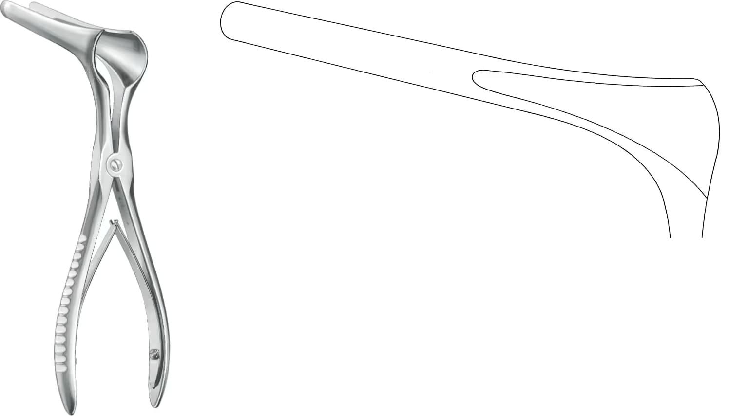 BURUN SPEKULUMU KILLIAN 14cm 90mm