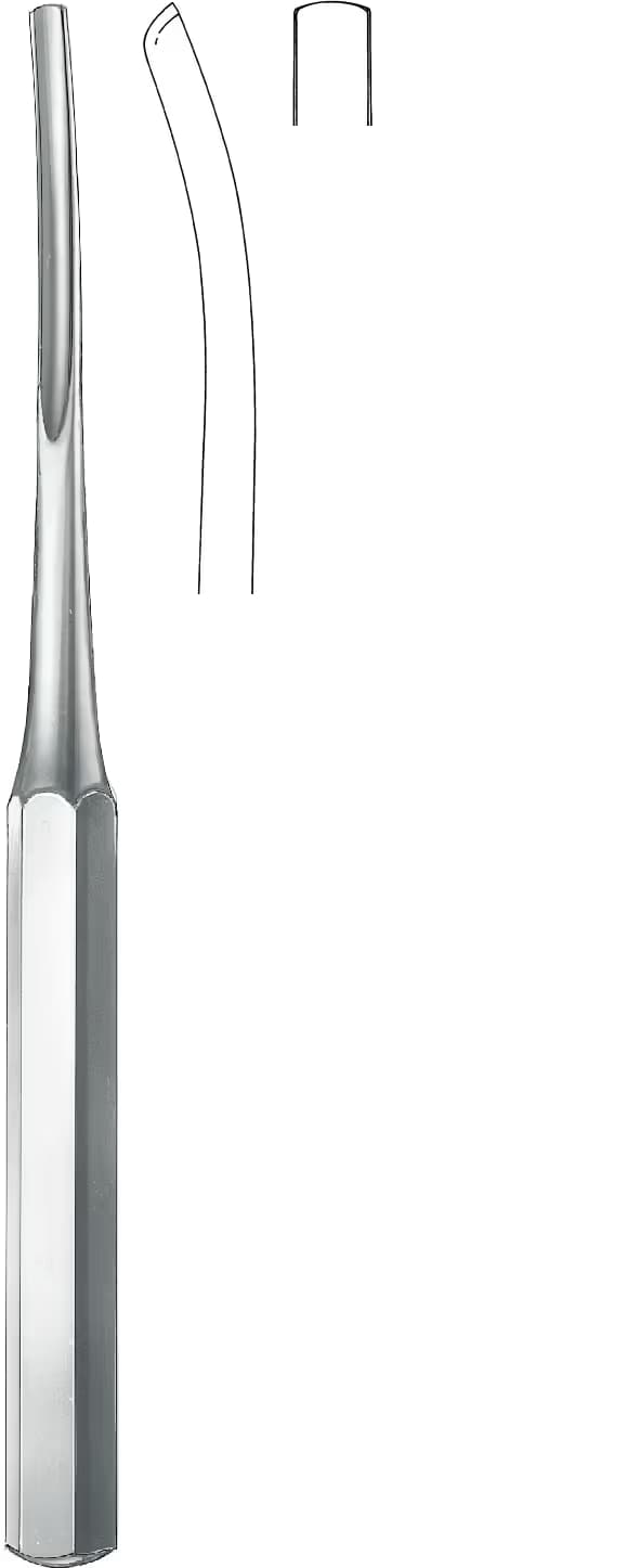 GOUEGES HIBBS EĞRİ 24,5cm 6mm