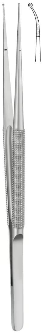TC PENSET MİKRO YUVARLAK SAP 18CM 1x0,5mm EĞRİ