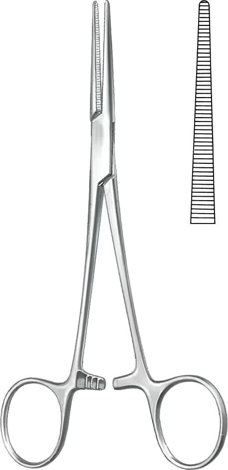 HEMOSTATİK KLEMP CRILE-RANKIN 16CM DUZ