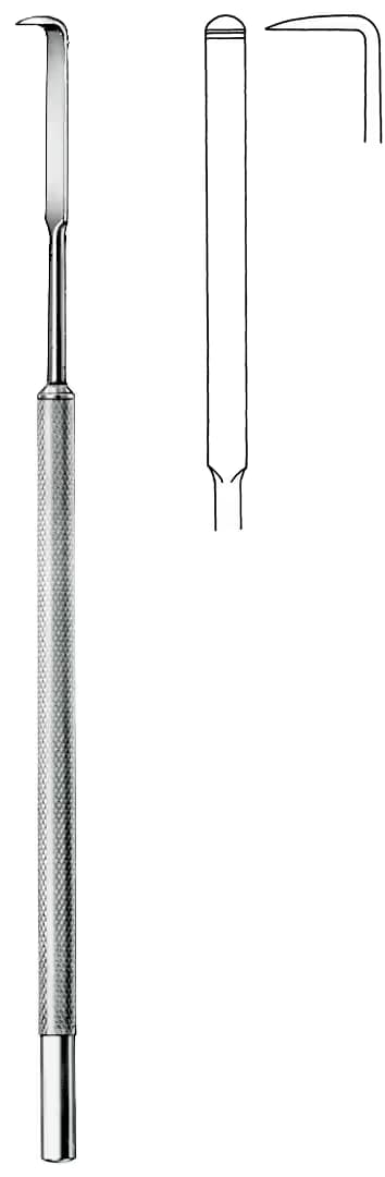 yarık dudak disektörü salyer kısa 18cm