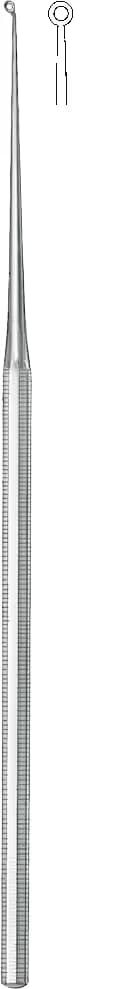 KULAK KURETI EĞRİ YUVARLAK 15cm 1,5mm