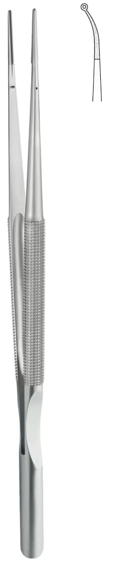 TC PENSET MİKRO YUVARLAK SAP DENGE AYARLI 21CM 1x0,5mm EĞRİ