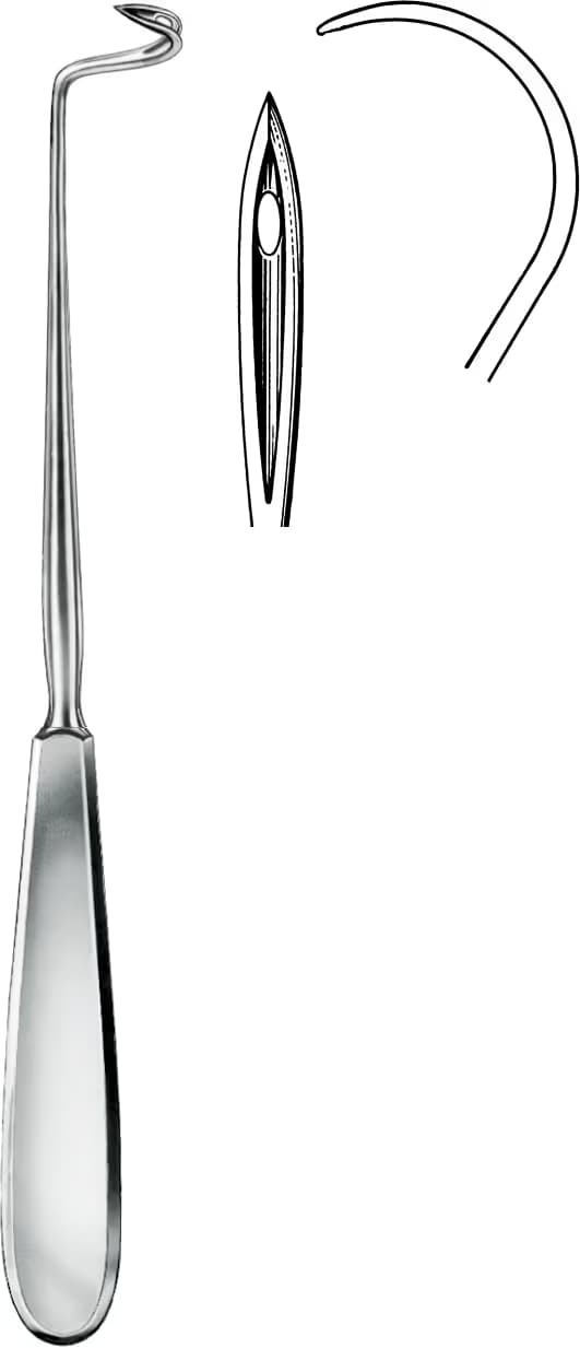 STUR ALETİ DESCHAMPS SİVRİ 20CM SOL