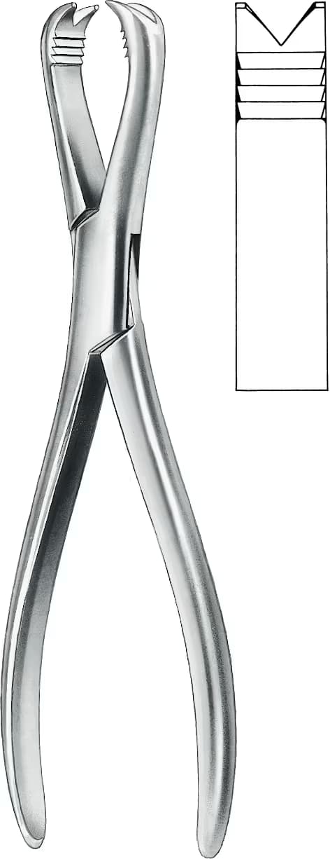 KEMİK KLEMPİ LANGENBECK 21cm 11mm