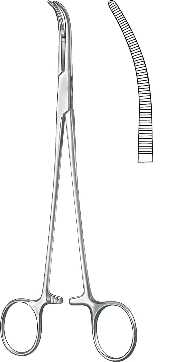 DİSEKSİYON KLEMP OVERHOLT-GEISSENDORF FIG.7 27CM