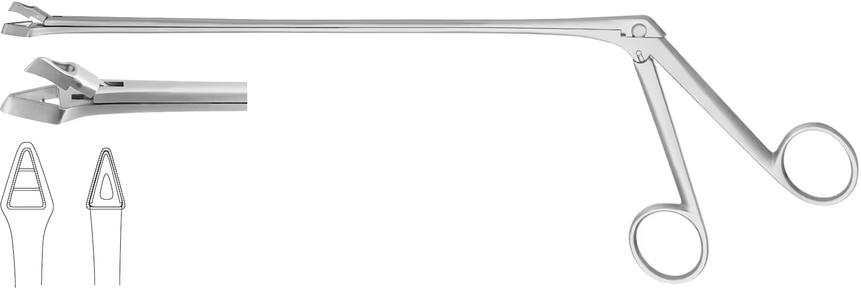 BIOPSI FORCEPS SCHUMACHER RONJUR TİP 24CM