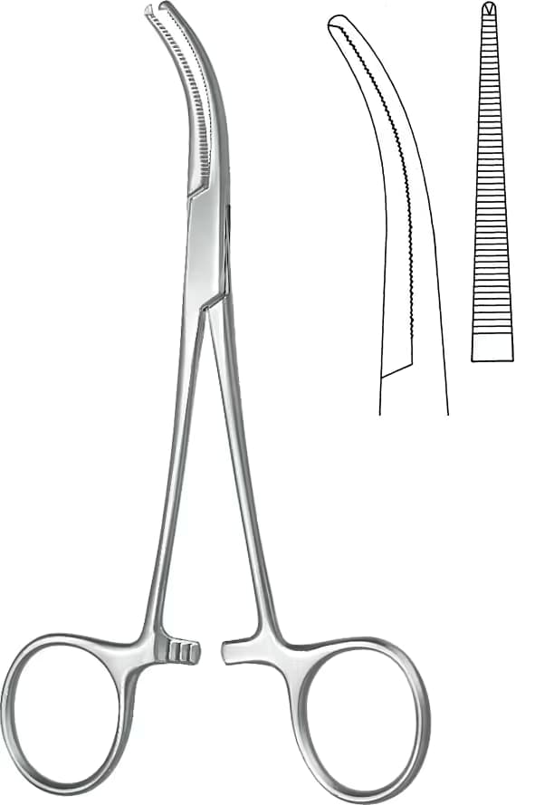 HEMOSTATİK KLEMP DANDY 14,5CM 1X2DISLI