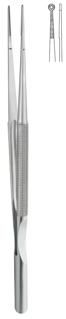 TC PENSET MİKRO YUVARLAK SAP DENGE AYARLI PLATFORMLU 18CM 2x1,0mm DÜZ