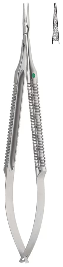 TC MİKRO PORTEGÜ yuvarlak sap KİLİTLİ 0,40mm 14,5CM düz
