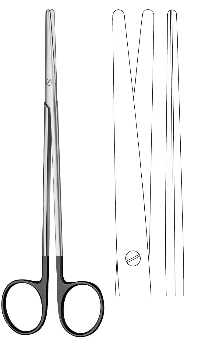 TC SUPERCUT MAKAS METZENBAUM 28cm DÜZ