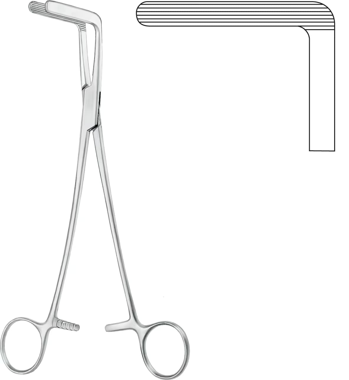 HİSTEROKTOMİ KLEMP WERTHEIM-CULLEN 21,5CM
