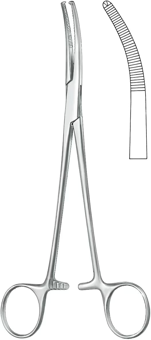 PERİTON KLEMP MIKULICZ 1X2 DISLI 20,5CM