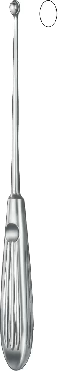KEMIK KURETI HALLE BÜKÜLEBİLİR 21,5CM FIG.00 4,4MM